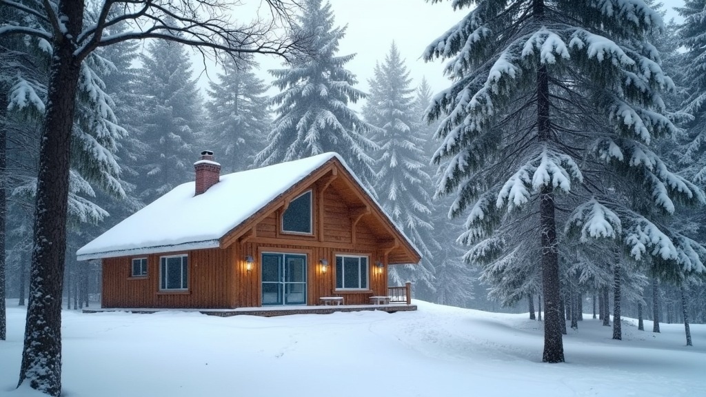 в рассказе домик поменьше, но этот тоже хорош 