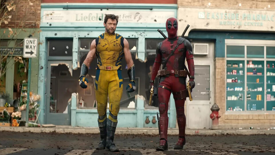    Кадр из фильма "Дэдпул и Росомаха". Marvel Studios