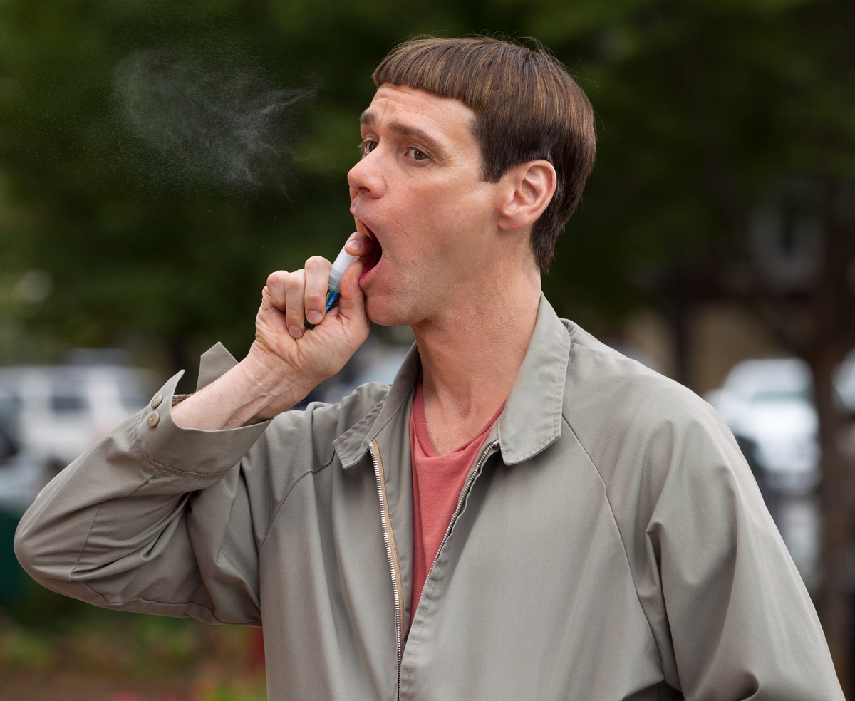 Кадр из фильма "Тупой и еще Тупее"... Нет, все-таки  "Dumb & Dumber"