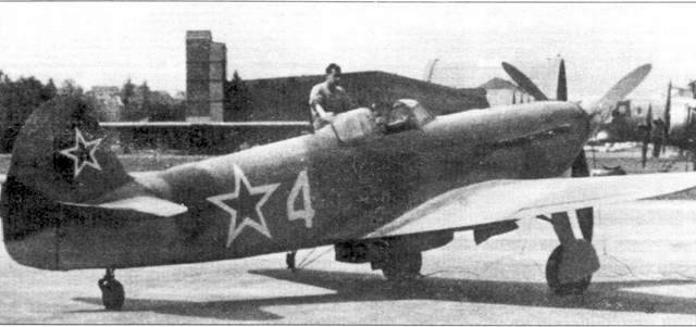 Младший лейтенант Кочетов Геннадий Никитич на Як-9Д, 1945.