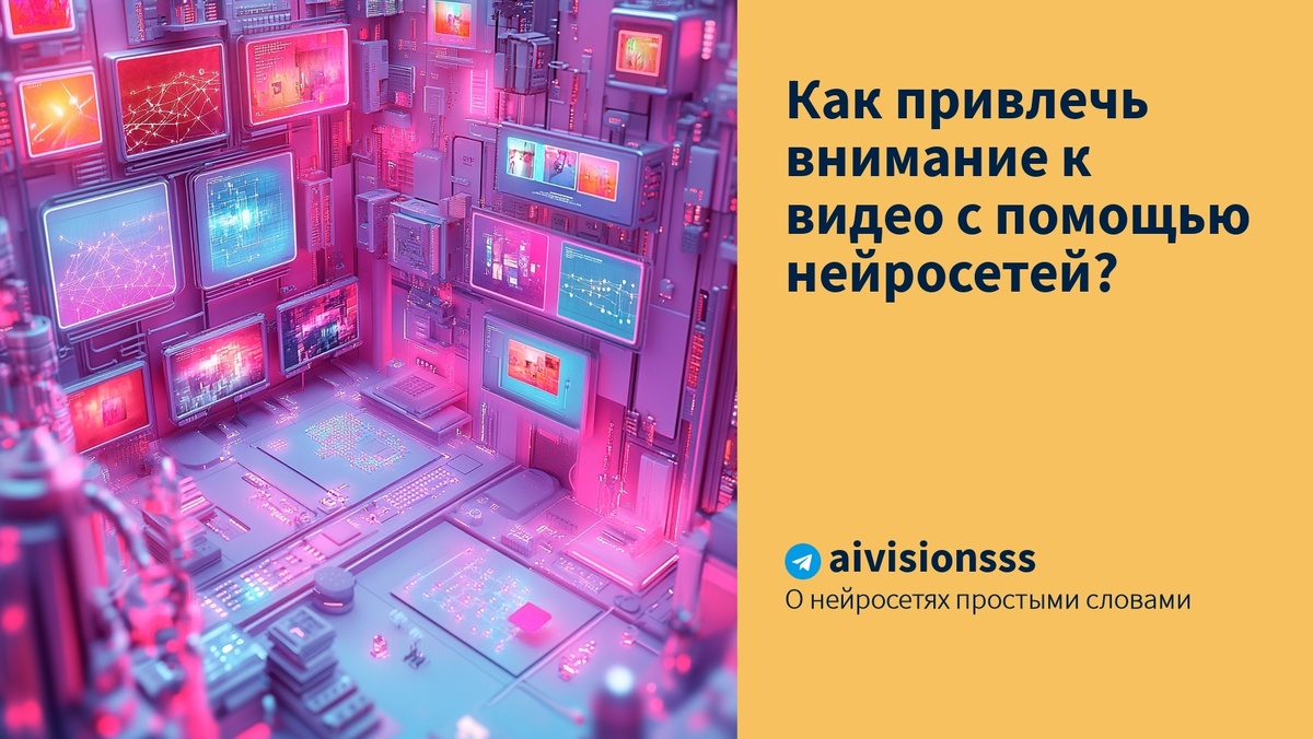   Как привлечь внимание к видео с помощью нейросетей? aivisions