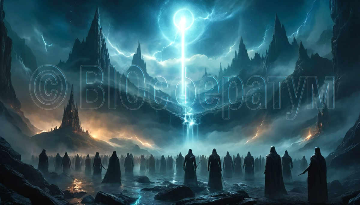 Мальчик попал в необычное подземелье.