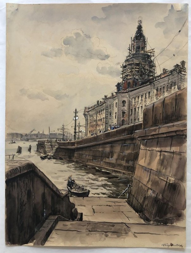 Э.Б. Бернштейн «Кунсткамера» / Государственный научно-исследовательский музей архитектуры имени А.В. Щусева