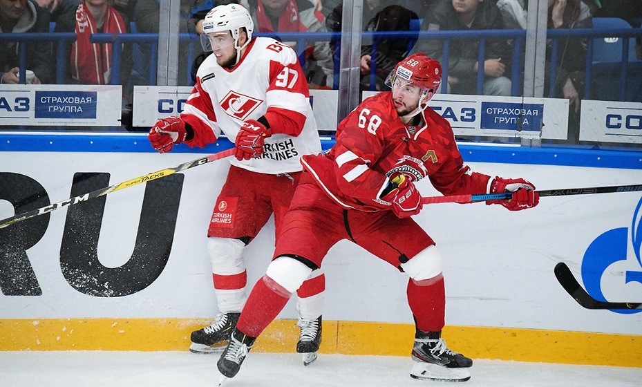    «Спартак» проиграл, но закончил год лидером Запада. Фото: ХК «Витязь»