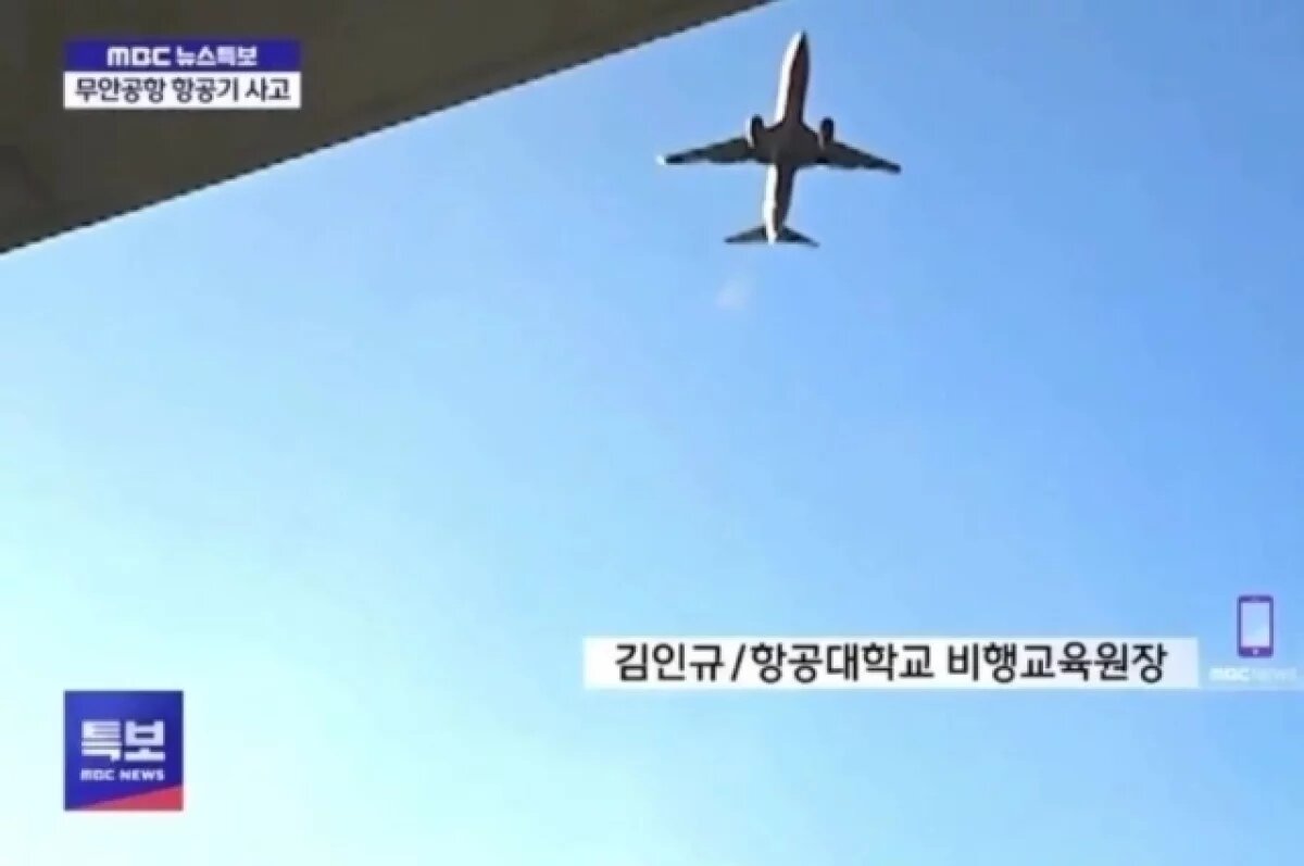    На борту разбившегося в Южной Корее Boeing было пять детей