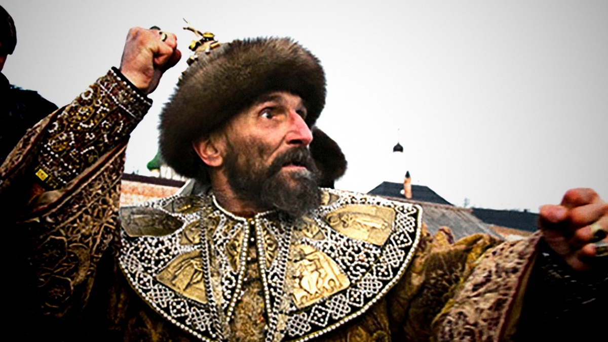 Пётр Мамонов в кинофильме «Царь» (2009 г., режиссер П. Лунгин).