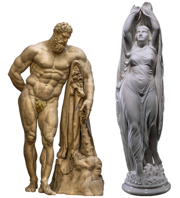 Античные скульптуры