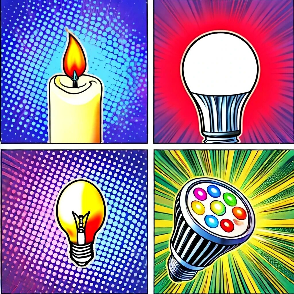 Разница темпераментов подобна разнице между типами светильников и их базовых, качественных свойств