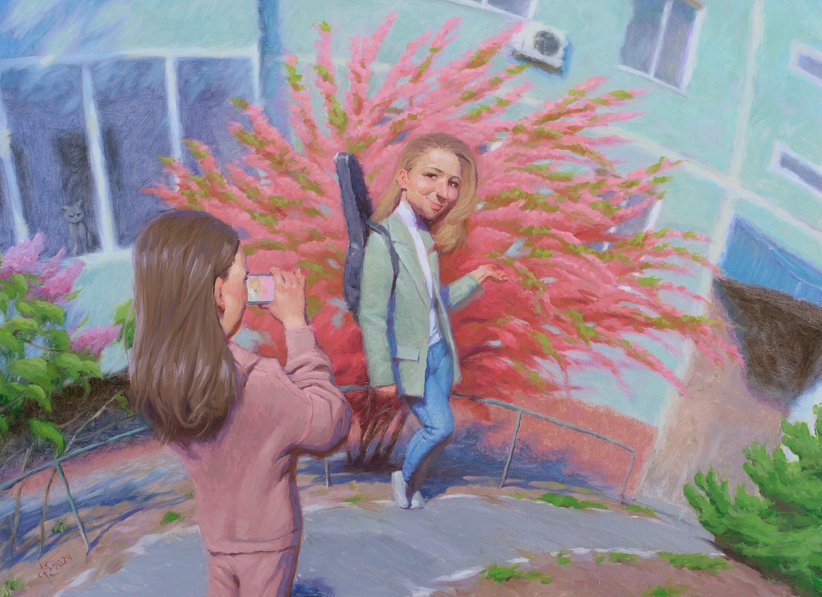 Холст, масло, 55х75 см., 2024 г.