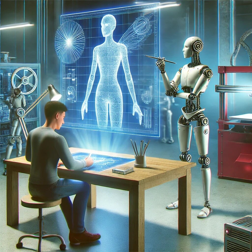 Креатив от человека, точность от машины — идеальная рабочая пара. Вот только что делать некреативным людям?