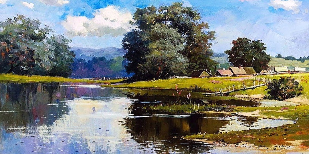 Кусочек лета посреди зимы | Солнечная живопись для хорошего настроения