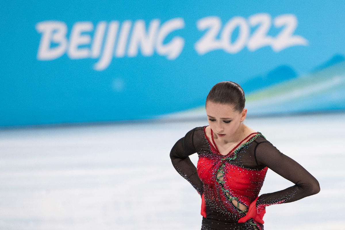 Камила Валиева. Фото: GLOBAL LOOK PRESS