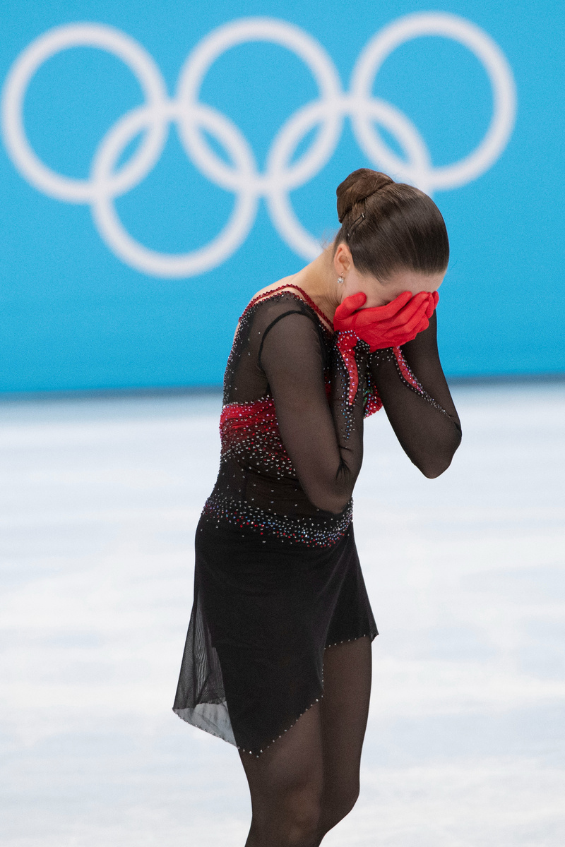 Камила Валиева. Фото: GLOBAL LOOK PRESS