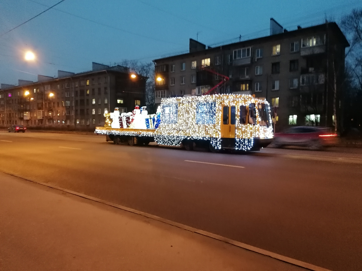 Новый год и трамвай 