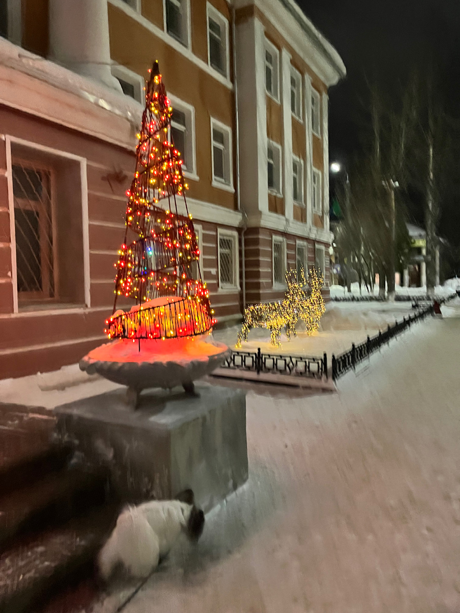 Прогулка по вечерней Ухте. Фото автора 