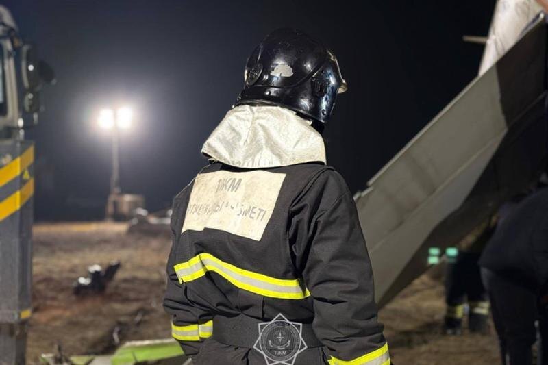    © МЧС Казахстана / Рухнувший борт трижды пытался совершить посадку