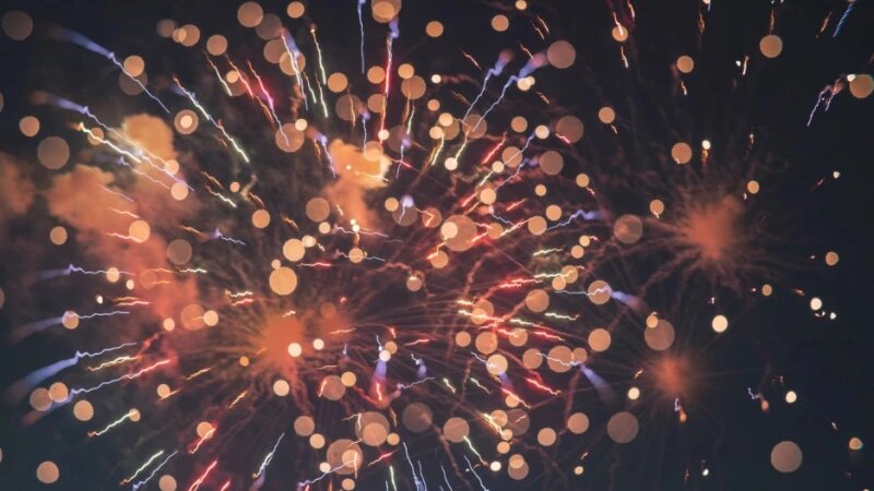     Салют, фейерверк. СС0