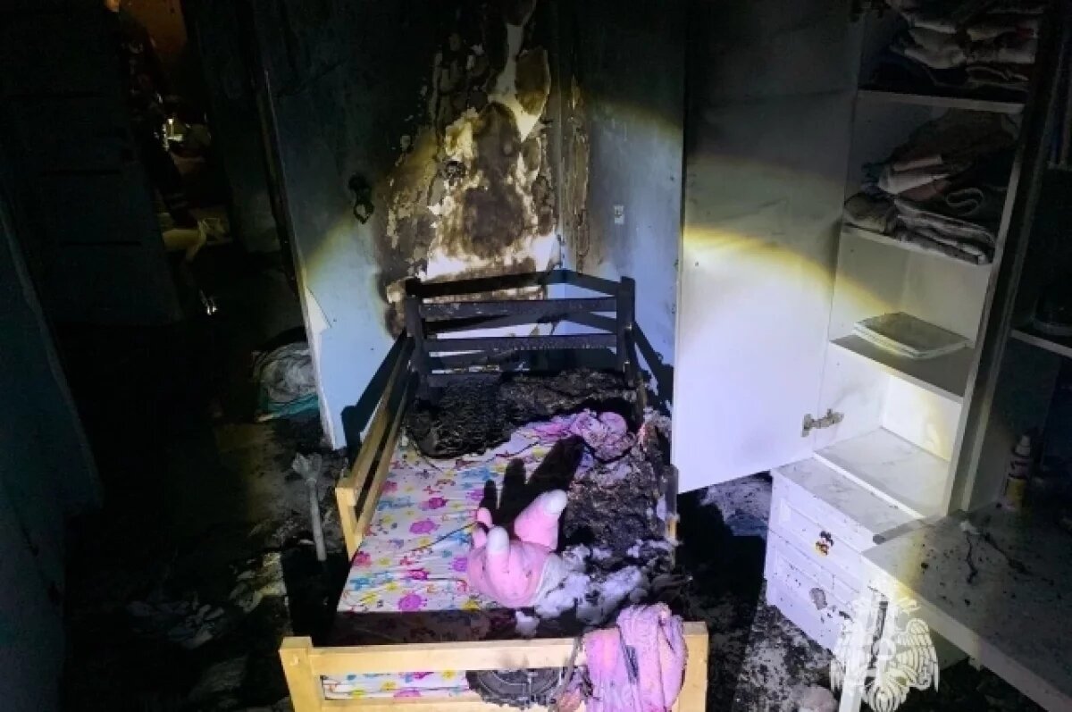    В Уфе из пожара спасли двух детей и трех взрослых