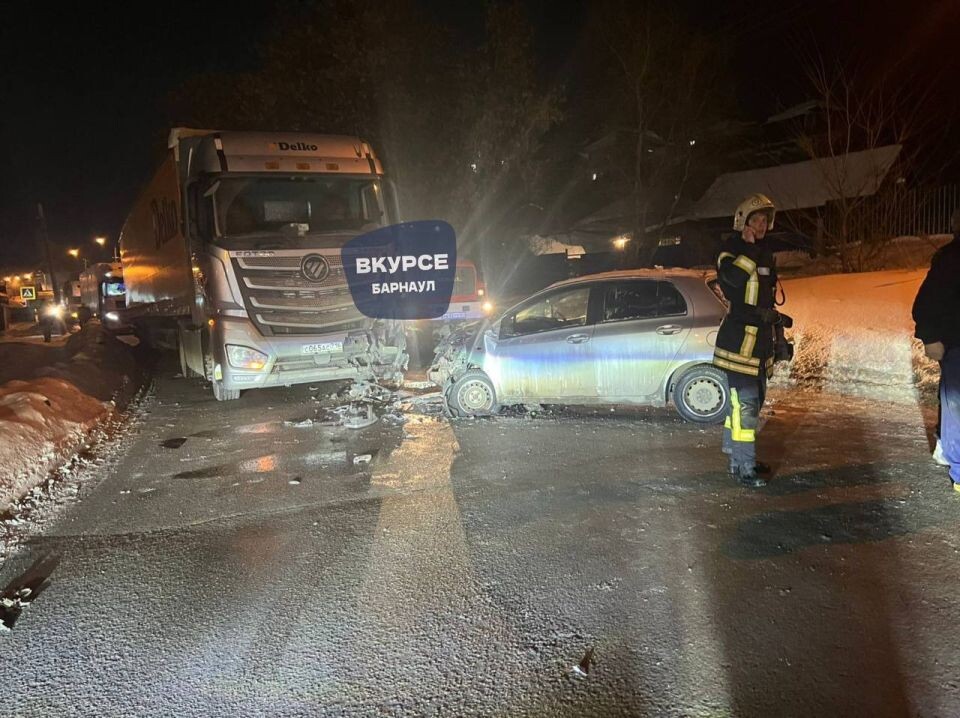    ДТП Мамонтова - Челюскинцев. Источник: t.me/vkurse22