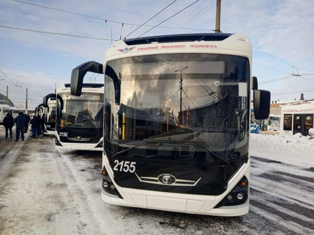    Троллейбус «Адмирал», фото администрации Рязани