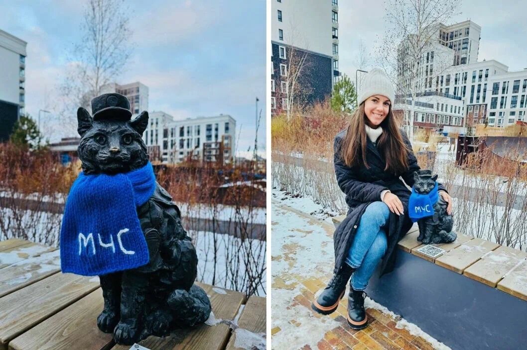 Кот Семён – главный символ всех
четвероногих друзей спасателей
|| Фото предоставлено ГУ МЧС
России по Тюменской области