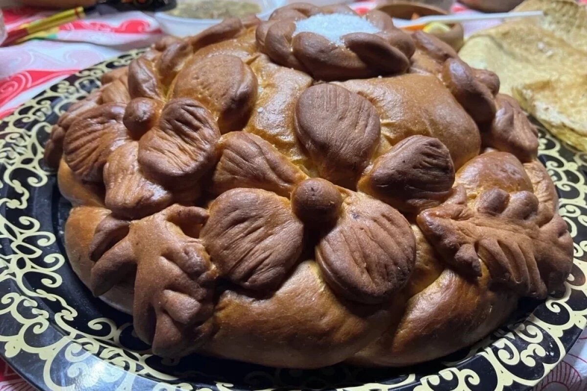    Каравай из колобка.