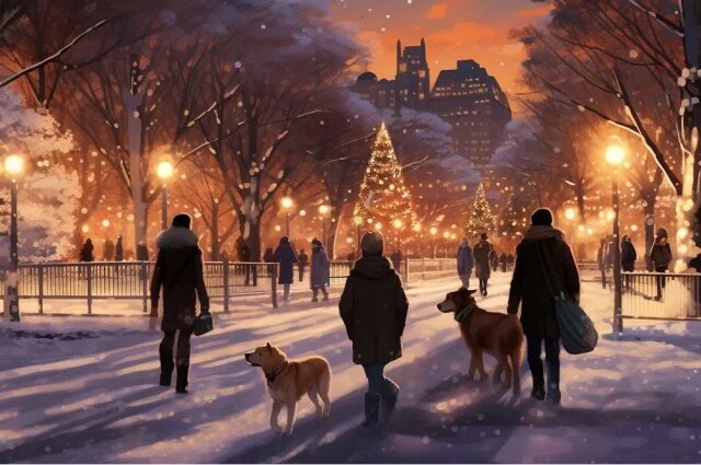    Что делать, чтобы собака не убежала в новогоднюю ночь?