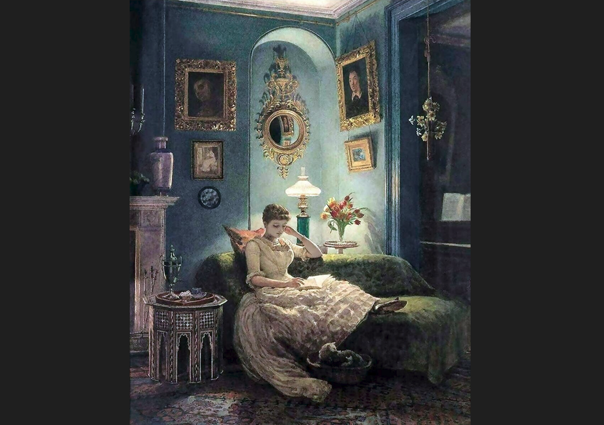 Эдвард Джонс Пойнтер. «Вечер дома»