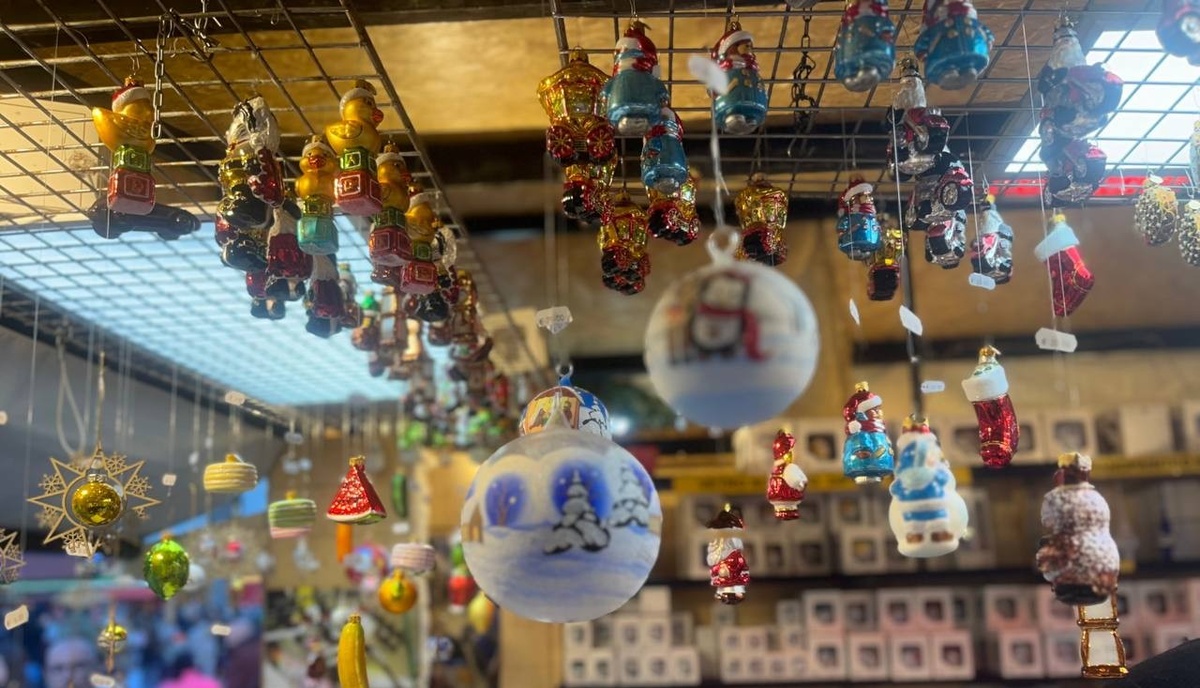 Киоск на рождественской ярмарке