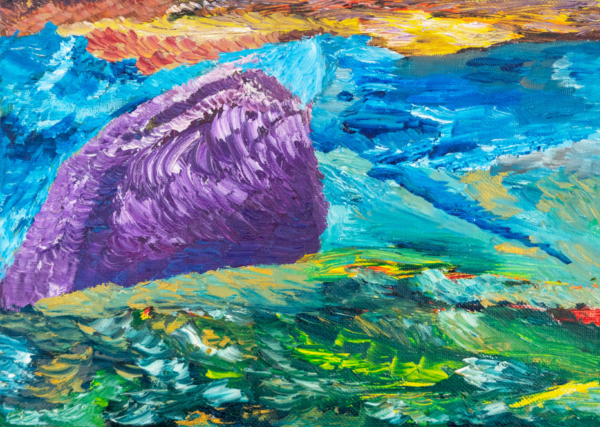 Нестандартное Небо, оригинальное направление движения, гармоничное нанесение цвета.. и всё это в одной сюжетной линии!