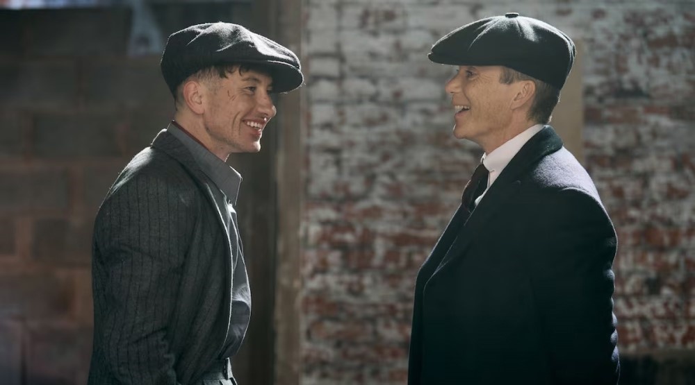     Кадр со съемок фильма по «Острым козырькам» / Фото: соцсети Netflix