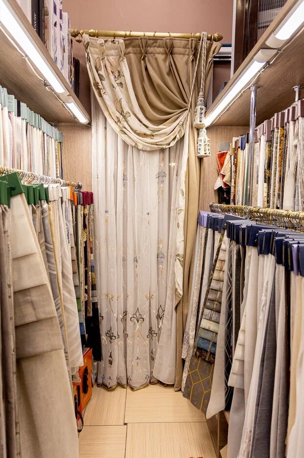 Тюль с ламбрекеном.