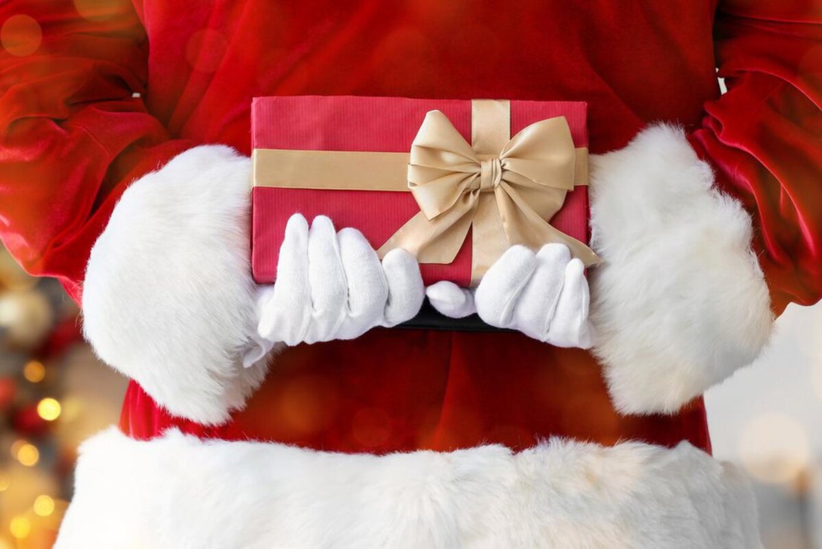 Для детей не так важен сам Дед Мороз, как новогодние подарки от него. Shutterstock