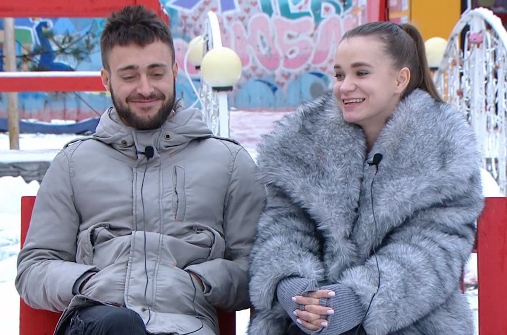 Алексей Безус и Яна Тырлышкина (фото из эфира на «Okko»)