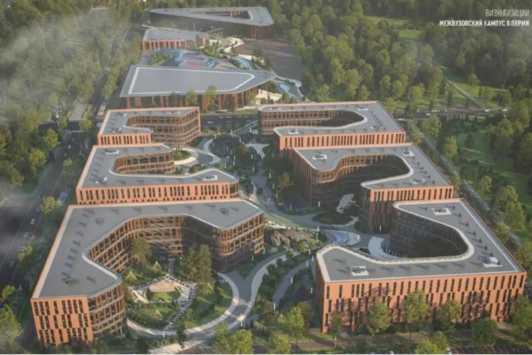 Студенческий кампус получил название «Будущее Пармы»
Фото: telegram-канал губернатора Дмитрия Махонина