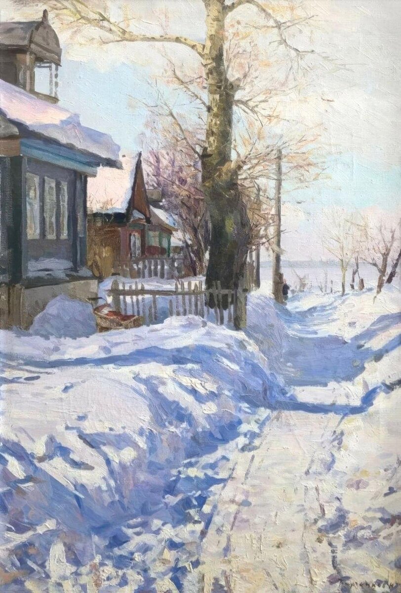 Николай Барченков. «Окраина». 1951