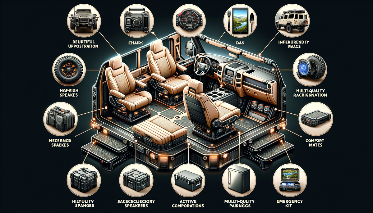Тюнинг интерьера внедорожника: 10 ключевых изменений для удобных поездок и активного отдыха
