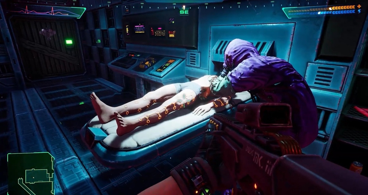 Кадр из "System Shock Remake" 2023 Nightdive Studios