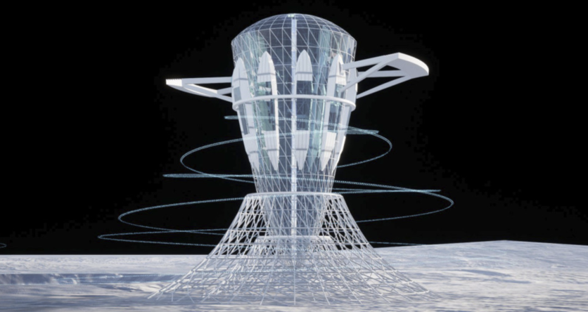    Концепт лунного жилого комплекса Neo Lunar Glass