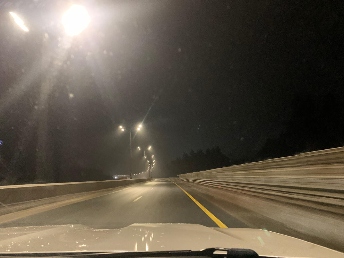 ЦКАД в 6 утра