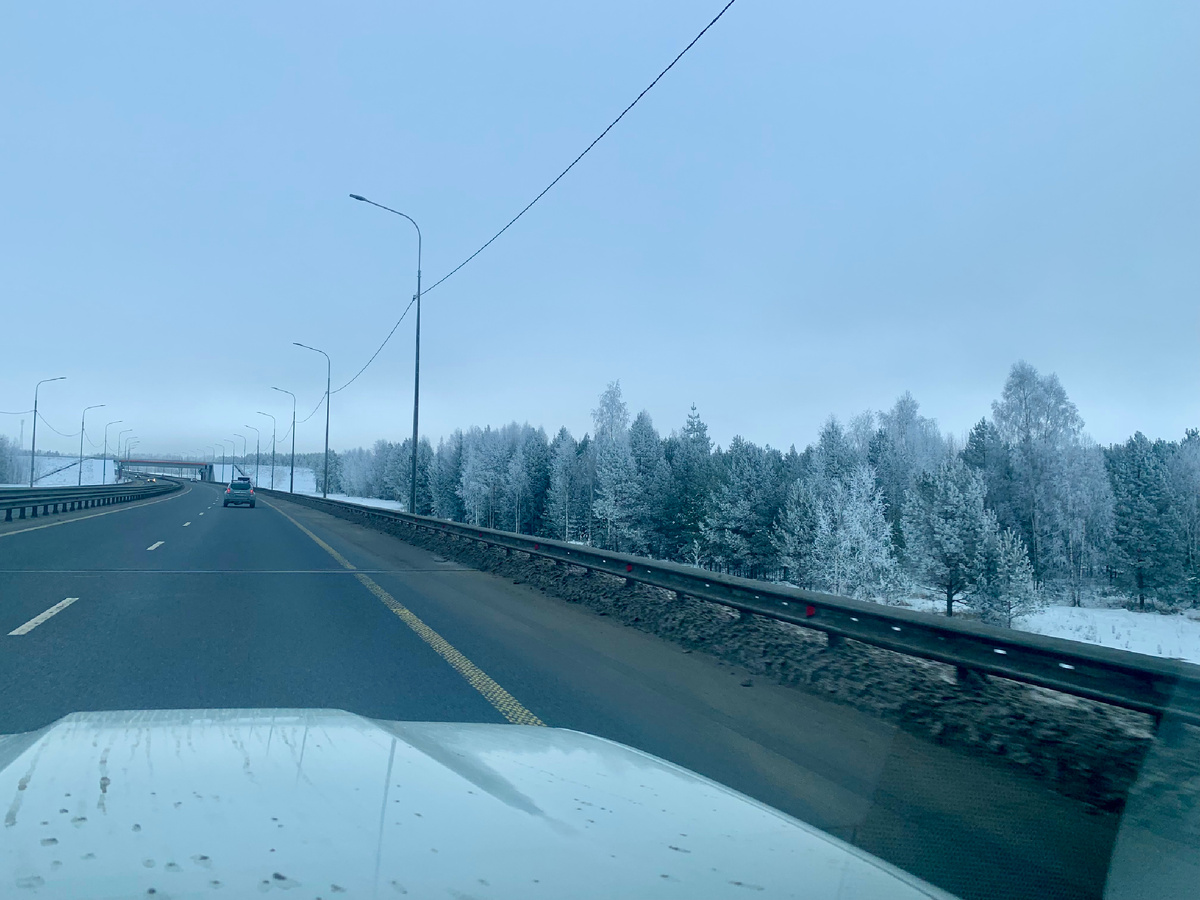 Платная дорога до Казани