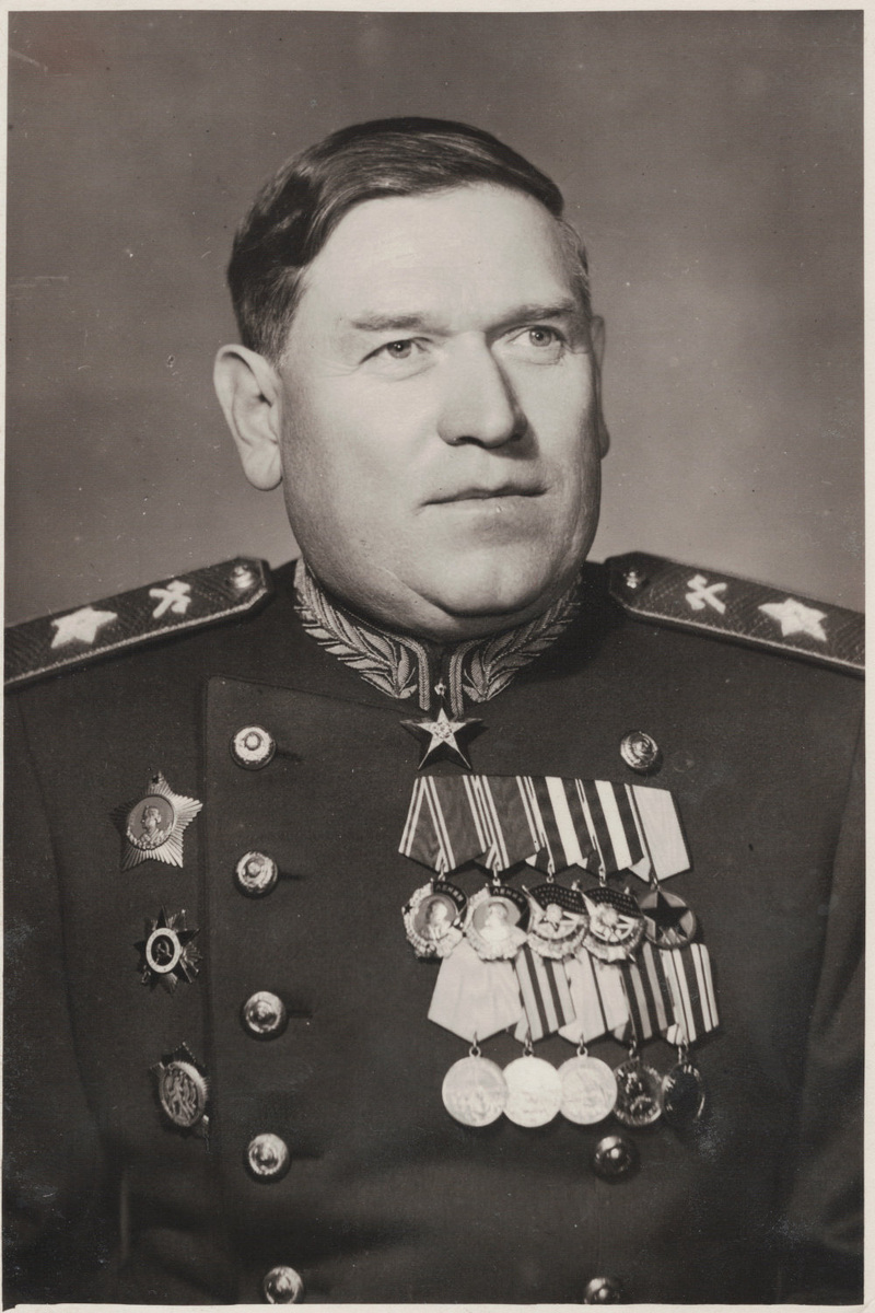 Маршал инженерных войск Воробьев Михаил Петрович. 9.01.1947. Фото В. Савостьянова 
(из личного архива автора)