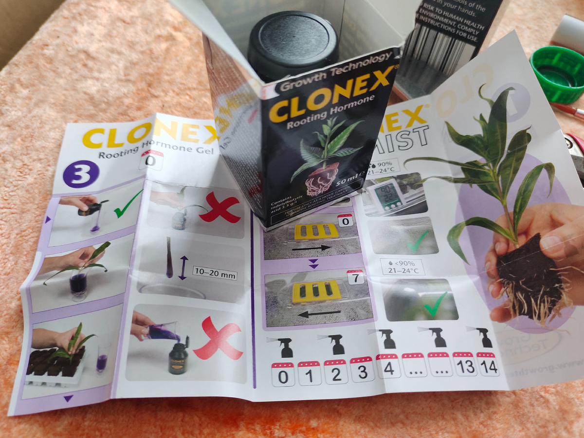 Упаковка клонекса. 