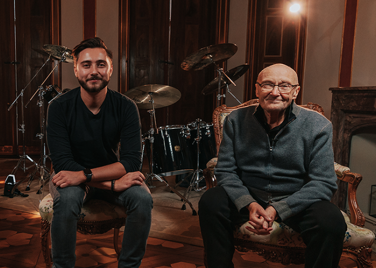 Nic and Phil Collins