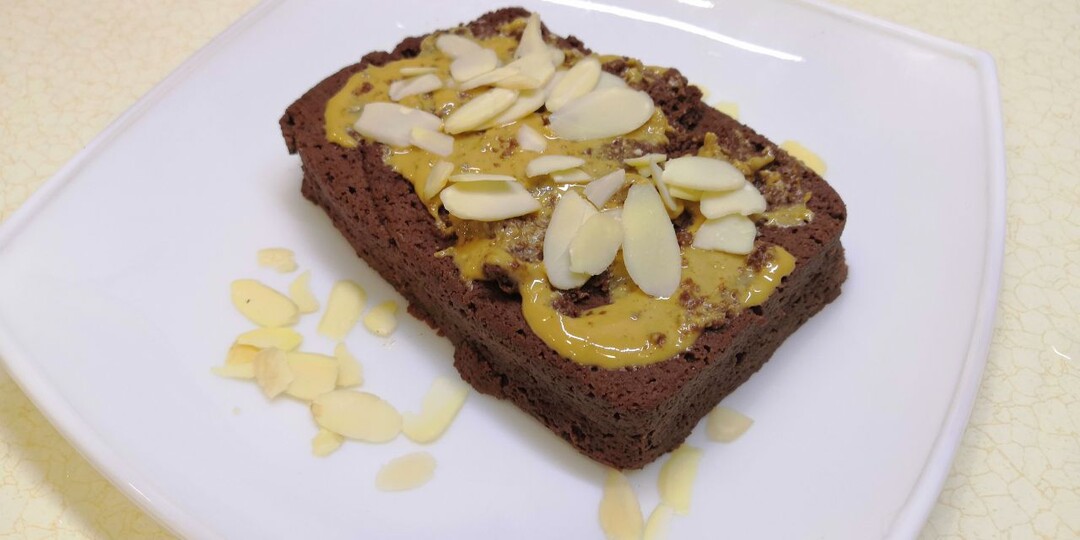 В основе этого кекса свежее яблоко и совсем нет муки