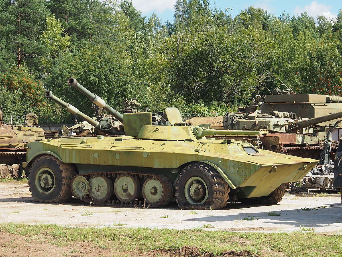 Объект 19 в Кубинке до реставрации