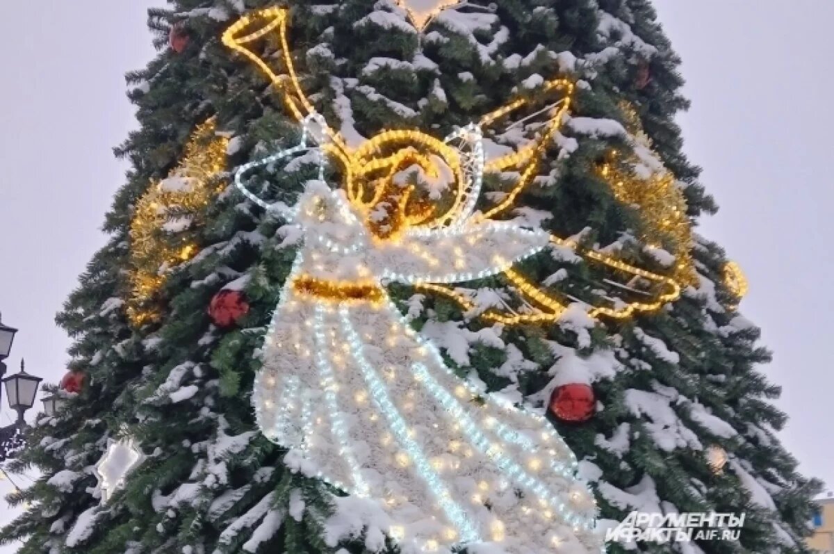    Ижевск встречает Новый год красиво