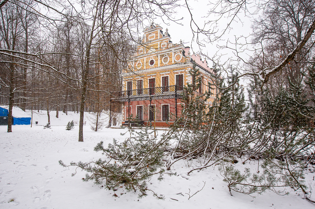 Голландский домик - визитная карточка усадьбы Вороново. Новая Москва. Фото автора статьи 