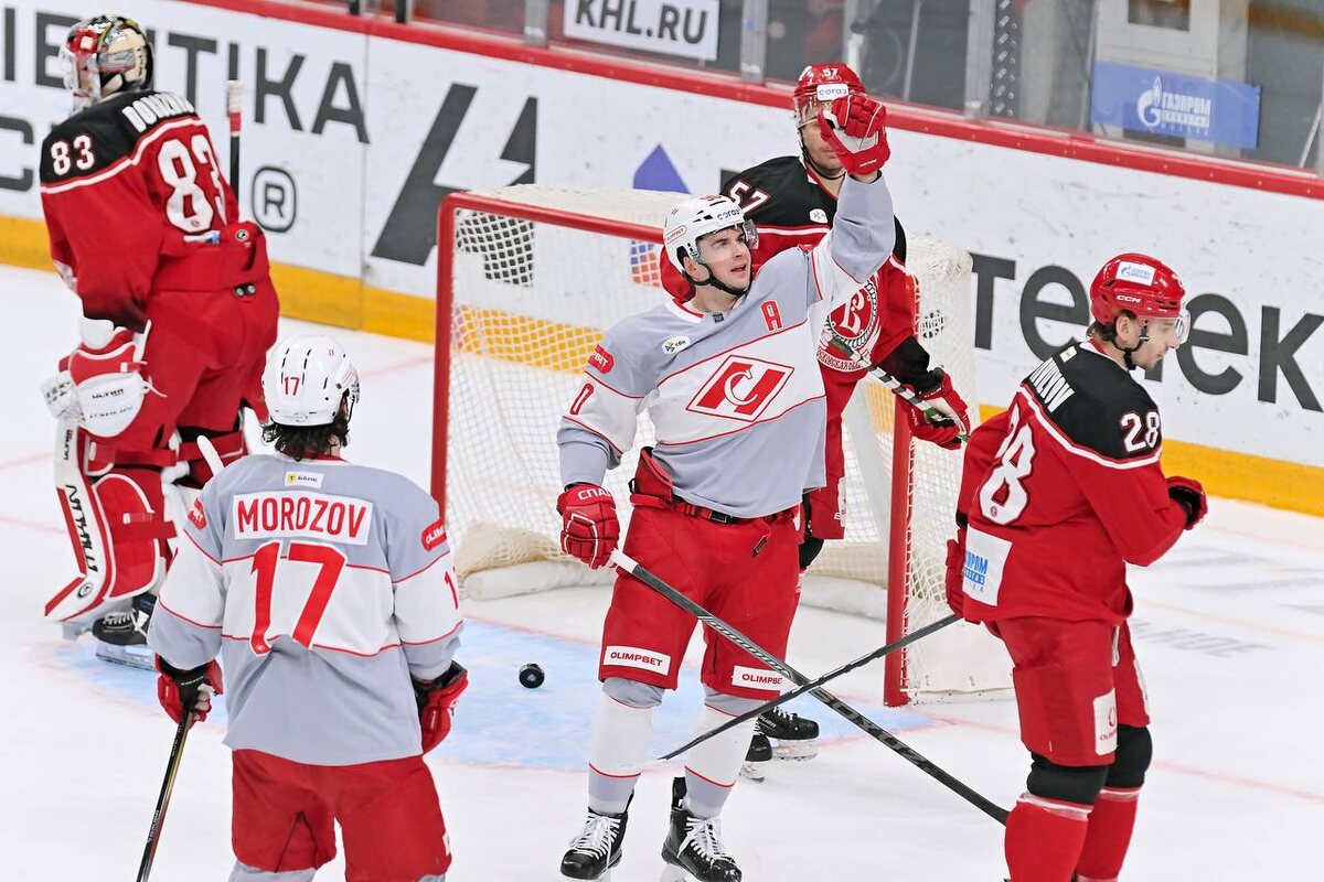 Витязь - Спартак. Фото: spartak.ru