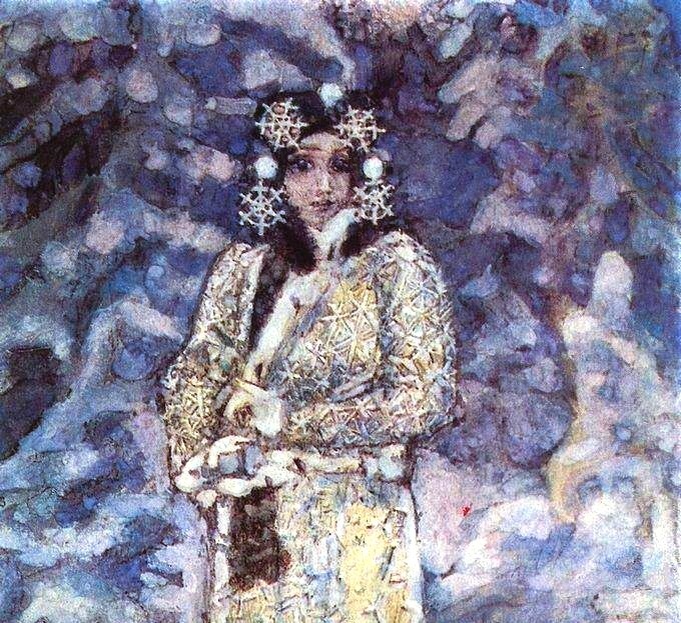 Михаил Врубель "Снегурочка" (1890)